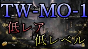 【アークナイツ】昇進1レベル40 TW-MO-1 ロビン+低レアで遊ぶ