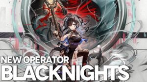 【明日方舟】大陸版新規★5先鋒オペレーター 夜半(Blacknights)【アークナイツ/Arknights/명일방주】