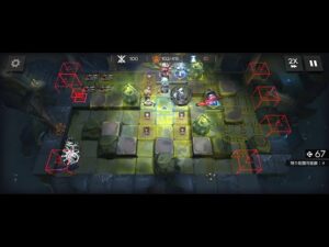 【アークナイツ】殲滅作戦「水没潮窟」6人放置編成（手動発動スキルなし）