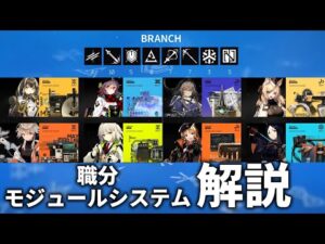 【アークナイツ】新たなシステム「職分」と「モジュールシステム」の解説【明日方舟/Arknights】