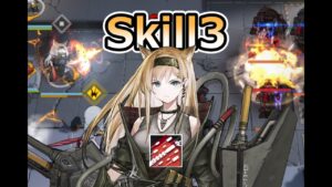 【アークナイツ大陸版】ホルン　スキル3使用例（Horn Skill3）