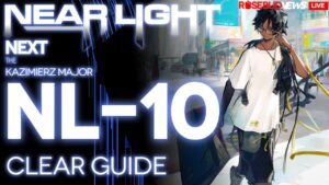 【アークナイツ】NL-10(ブラッディブレード吸収無し)「ニアーライト ~ Near Light」 低レア+ブレイズ+ソーンズ クリア例【明日方舟/Arknights/명일방주】