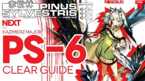 【アークナイツ】PS-6(通常/強襲) 「赤松林(レッドパイン) ~ Pinus Sylvestris 」高レア 4人 楽して クリア例【明日方舟/Arknights/명일방주】