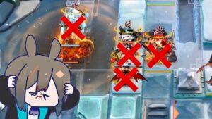 BI-8 　黒騎士のデバフ範囲《風雪一過》【アークナイツ/Arknights/명일방주】
