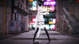 【MMD】『ヒアソビ/Hiasobi』プラチナ 白金 Platinum【アークナイツ/明日方舟/Arknights】2160p 4K