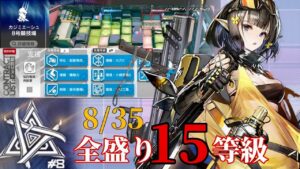 8号競技場　9/4　ボ　ス　無　力　化　　全盛り15等級攻略　抜け無し　【危機契約#8】【アークナイツ/Arknights/명일방주】