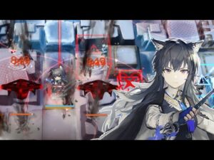 【アークナイツ大陸版】R8-8 緘黙テキサス ソロ（緘黙テキサス スキル3）