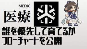 【アークナイツ】医療オペレーター 誰を優先して育てるか フローチャートを公開【初心者】