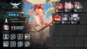 アークナイツ 危機契約#10 デイリー サルヴィエントの洞窟 全盛り6人