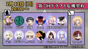 【ドラフト危機契約7】さあ地獄ドラフトの時間だ！第７回ドラフト危機契約・司会視点【アークナイツ/Arknights】