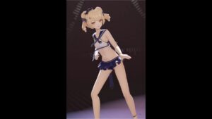 【MMD x StableDiffusion】水着グム - 酔いどれ知らず【アークナイツ】