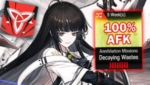 [Arknights] Virtuosa is AMAZING | Annihilation 22 only AFK skill