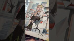 【アークナイツ】ヨースターオフィシャルショップ購入品を開封！サンクスパーティ Autumn 2023 キャンバスボード #shorts #arknights  #vtuber #ゆきとのゲーム実況